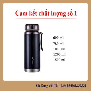Bình Giữ Nhiệt BAOL Inox 2 Lớp - Hàng cao cấp sang trọng. Dung Tích  600-1500 ml