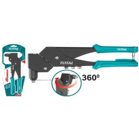 Kìm rút rivet Total THT32106 - đầu rút xoay 360 độ - Kềm rút đinh tán kích thước 10.5 inch