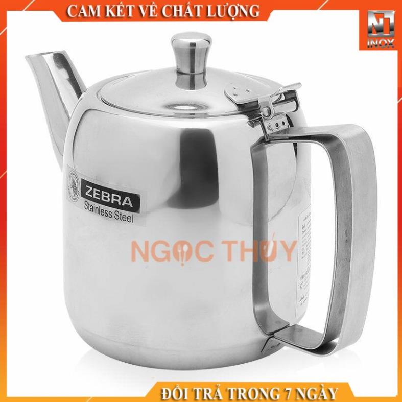 Bình lọc trà Zebra 1L Inox Cao cấp có vĩ lươt - 113404