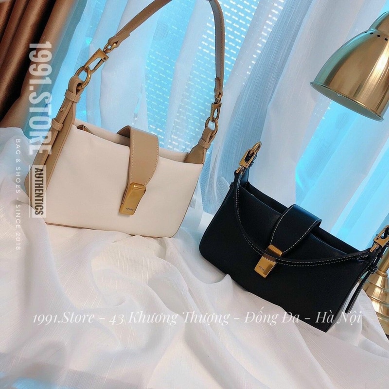 Túi kẹp nách P new 2022 kèm 2 quai đeo size 21cm