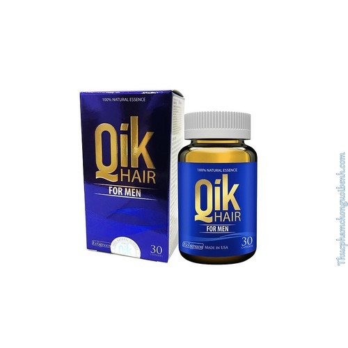 Qik Hair for Men lọ 30 viên
