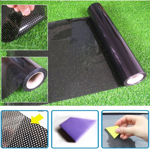 Film lưới dán chống nóng GEMANNI 45cm x 2mét DÙNG CHO CỬA SỔ Ở NHÀ VÀ CỬA KÍNH Ô TÔ - Home and Garden