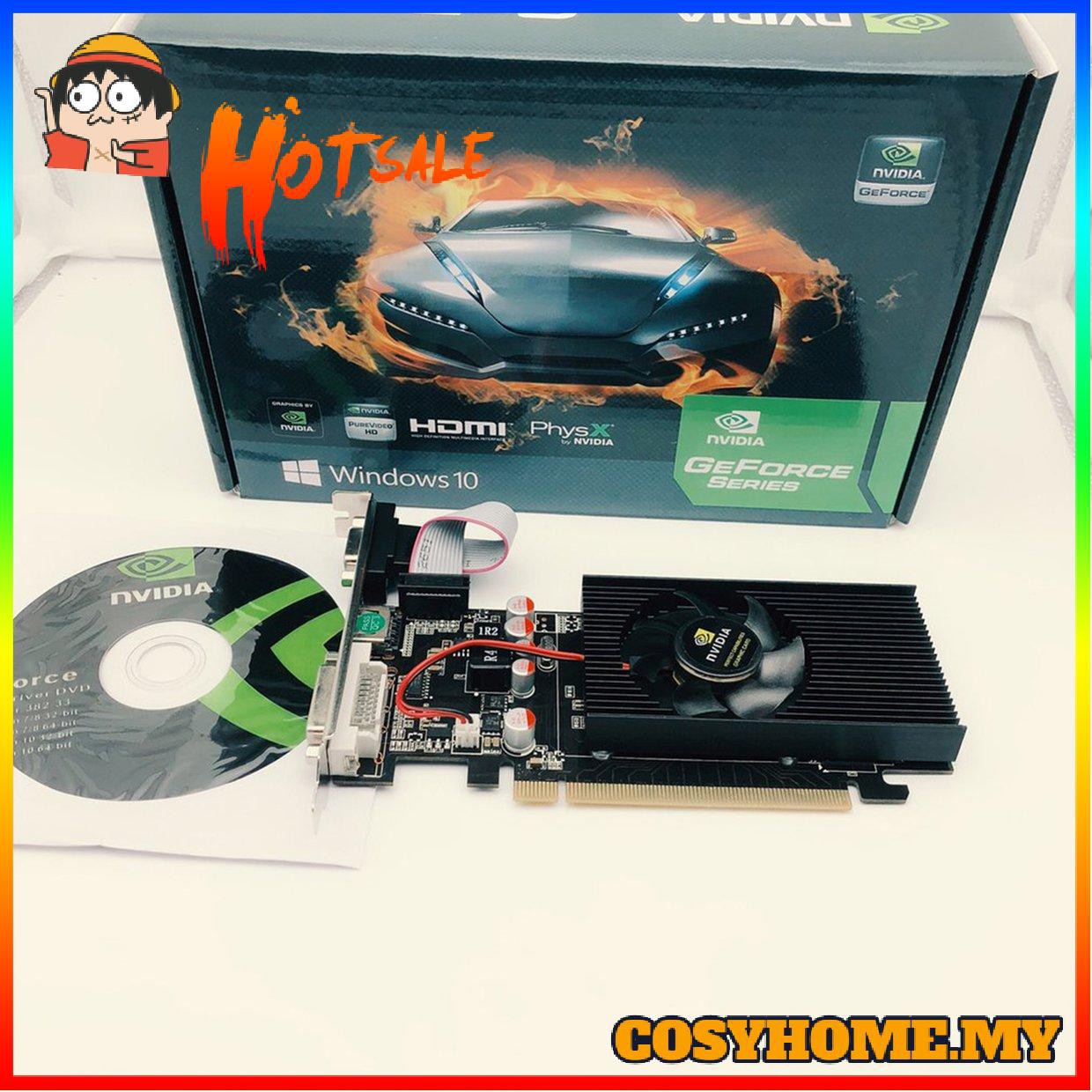 Card Đồ Họa Nvidia Geforce Gt210 1gb 64bit Vga / Dvi