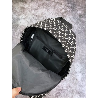 [Ảnh Thật] Balo Đen In Logo Trắng
