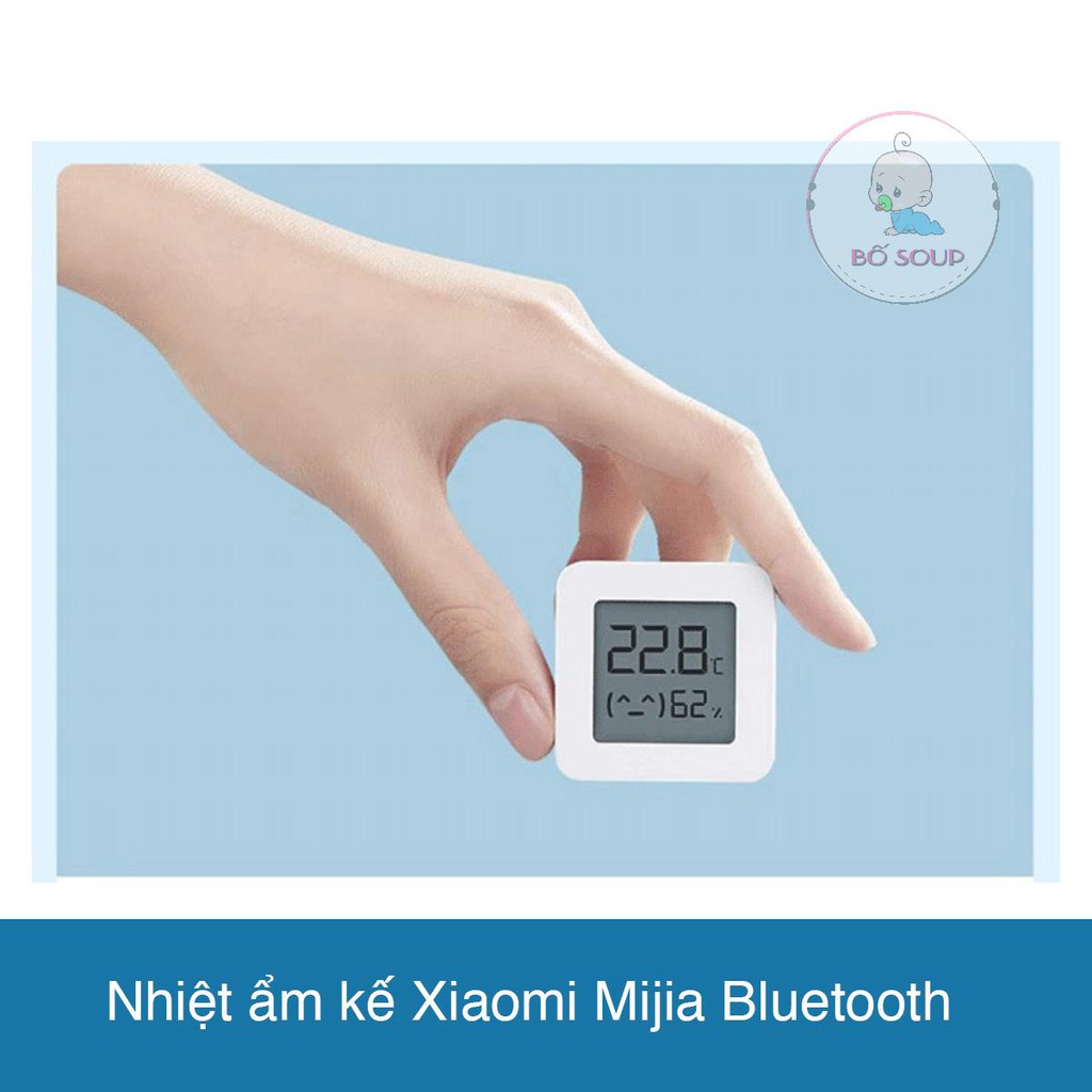 Nhiệt Ẩm Kế Xiaomi Chính Hãng, Kết Nối Bluetooth Với Điện Thoại Shop Bố Soup