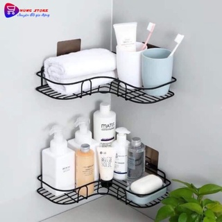 Kệ góc, Giá đỡ treo dán góc tường dễ dàng lắp đặt nơi phòng tắm