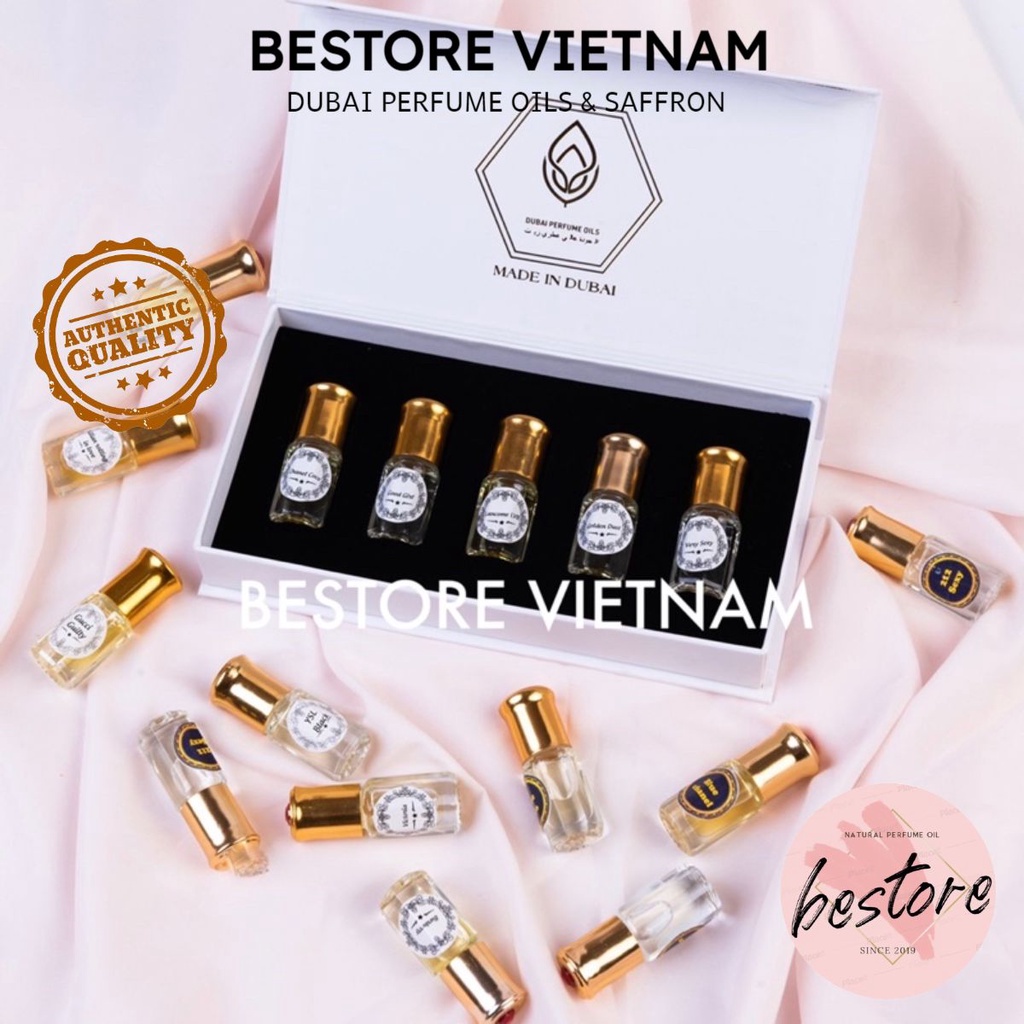 Tinh dầu nước hoa Dubai thiết kế mini 3ml