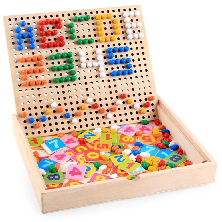 Đồ chơi trẻ em [HÀNG CAO CẤP],  đồ chơi cao cấp - Hàng chính hãng làm từ gỗ, an toàn tuyệt đối khi chơi 2