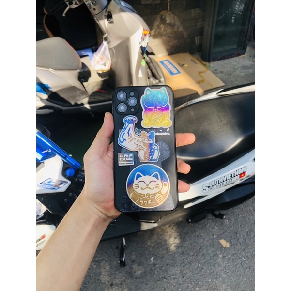 Tem Titan Logo CNC Hình Nhân Vật Có Sẵn Keo