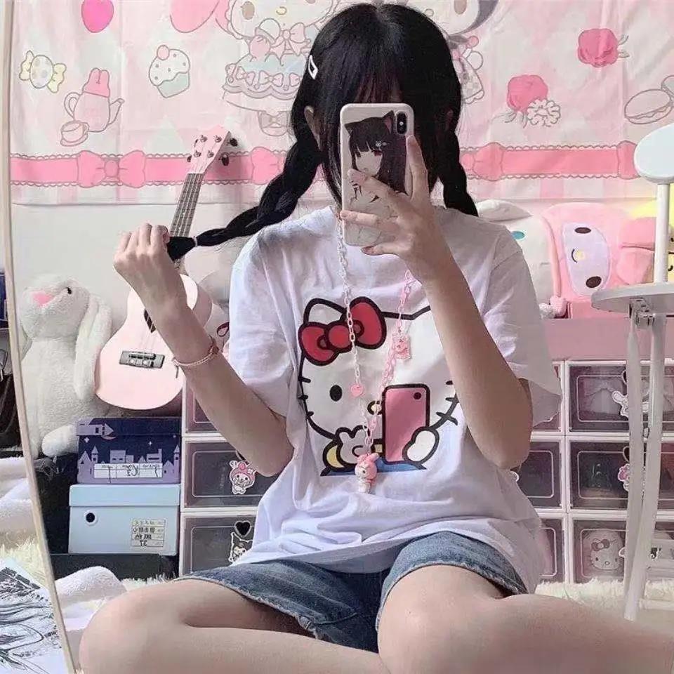 NRVP Áo Thun 100% Cotton Dáng Rộng Thời Trang Hàn Quốc Cho Nữ