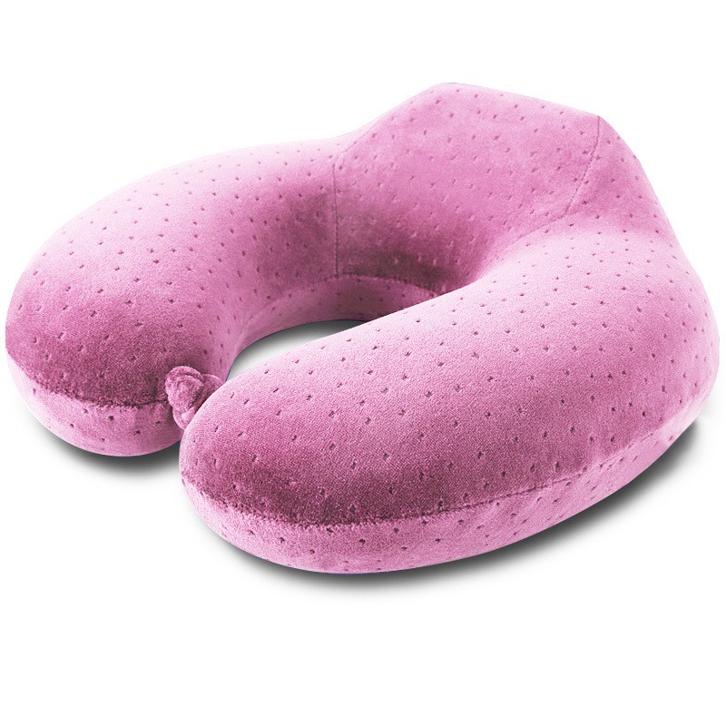 Gối cao su non 3D lót cổ hình chữ U tiện dụng