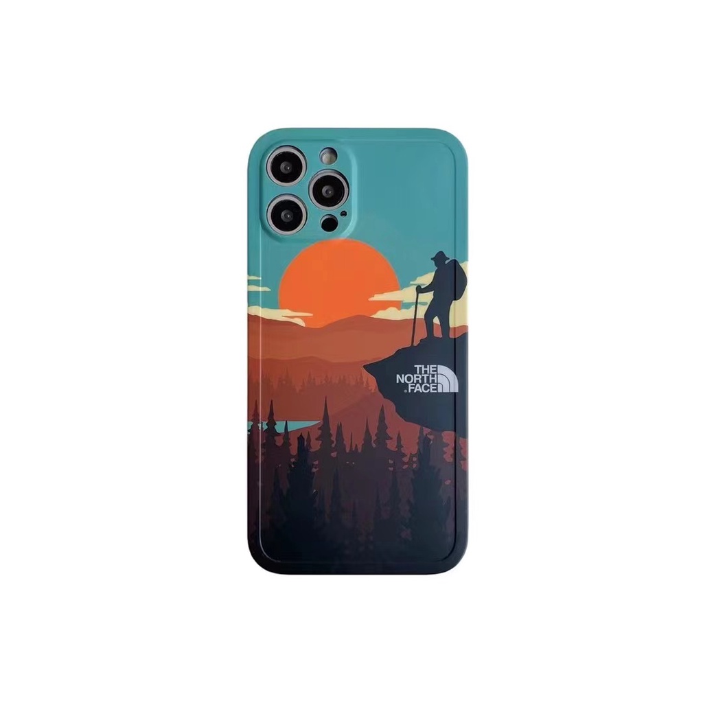 Ốp Điện Thoại In Logo the north face Sang Trọng Cho iphone 13 Pro Max i13 13pro i11 11ProMax i11 iX XR Xs Max 7plus 8plus 12Pro 12 Pro Max