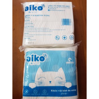 Khăn vải khô đa năng AIKO 270 tờ