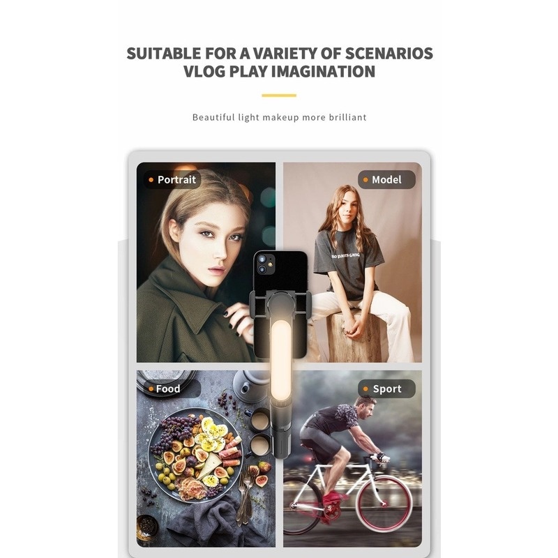 Gậy Selfie L09 Có Đèn Led Chống Rung Cho Iphone Android Bptz1 | BigBuy360 - bigbuy360.vn