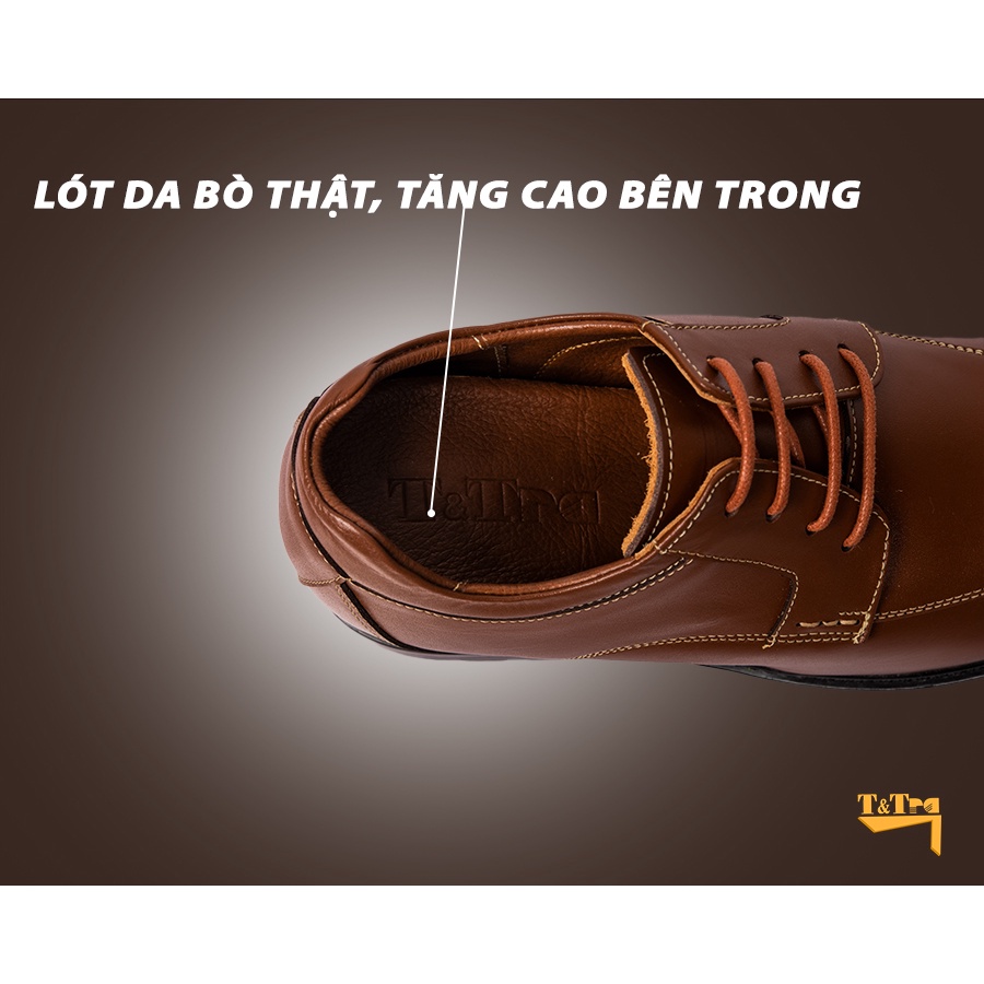 [ 8CM ] Giày Độn Nam T&amp;TRA T87NB