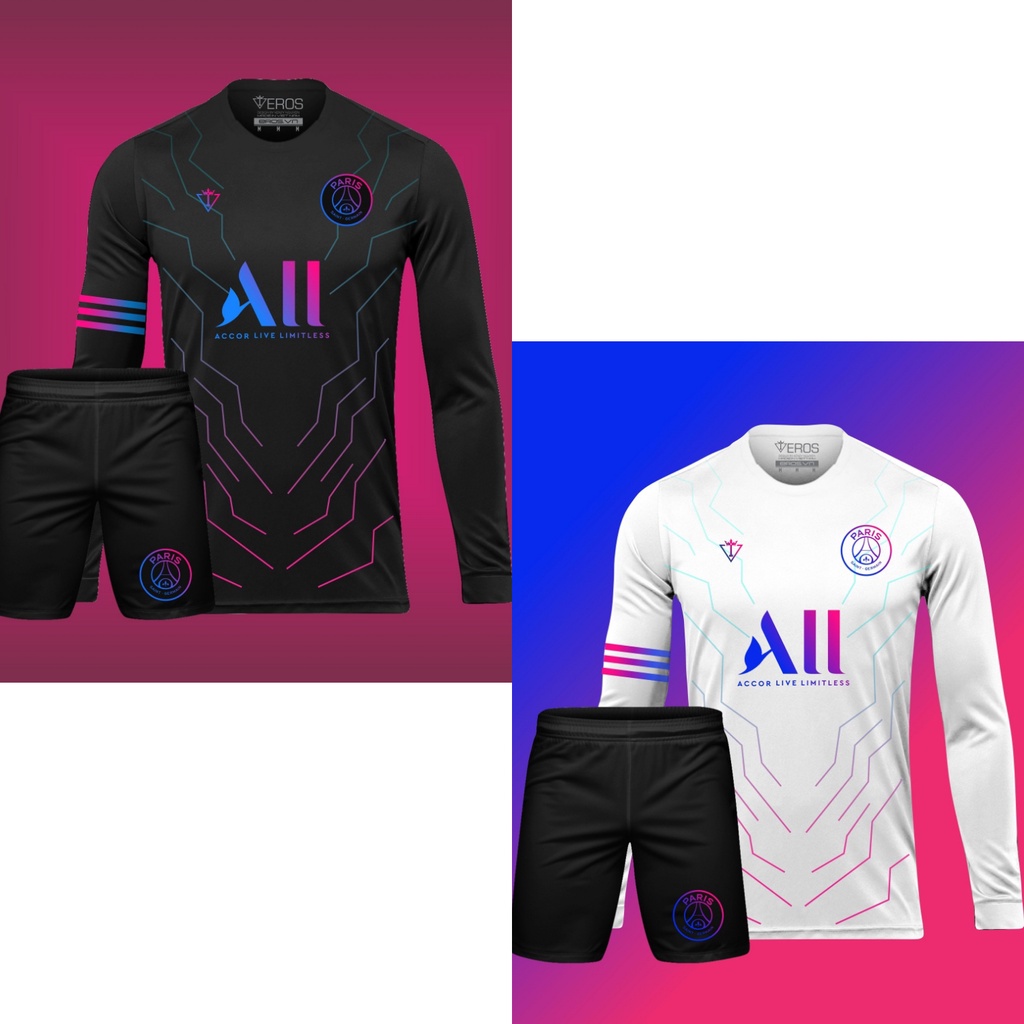 Áo đá bóng, đồ đá banh, quần áo bóng đá, áo PSG, áo CLB Paris - Chất thun lạnh cao cấp, bền
