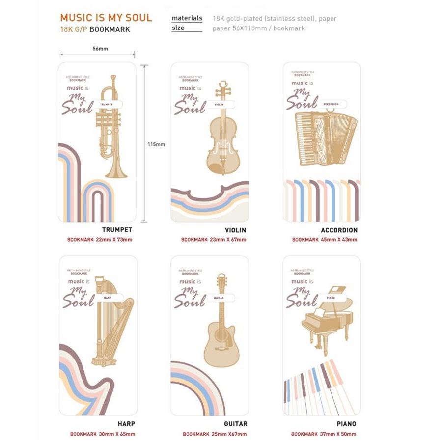 1 Dụng Cụ Đánh Dấu Trang Sách Mạ Vàng 18K Hình Chiếc Lá Tiện Dụng C6832