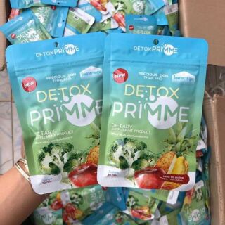 Viên giảm mỡ trái cây Detox Primme gói 60v thái lan