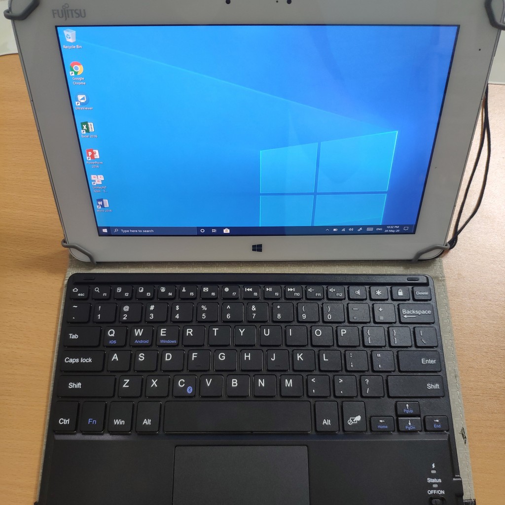 Laptop 2 trong 1 Fujitsu Q584/H màn hình cảm ứng 4GB 64GB chip Intel lõi tứ mạnh mẽ Likenew | BigBuy360 - bigbuy360.vn