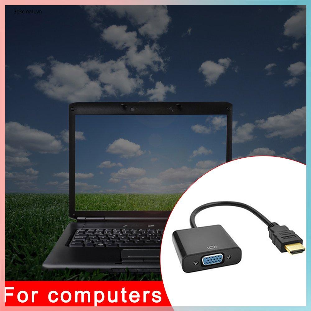 ⚡chất lượng cao⚡HDMI-Compatible To VGA Without Audio Patch Cord With Chip Conversion