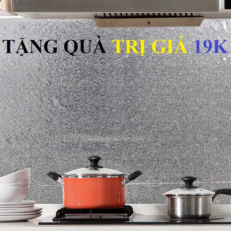 Giấy Bạc Dán Tường Nhà Bếp - FreeShip - Chống nước, dầu mỡ, bụi bẩn ...