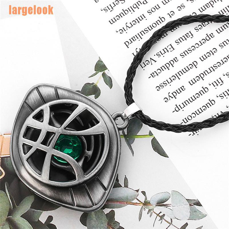Vòng cổ kiểu mắt Agamotto gắn hạt pha lê hóa trang nhân vật Doctor Strange