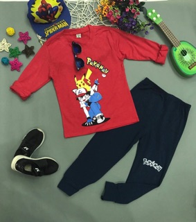 Cambo 4 bộ bé trai size đại cotton 4c