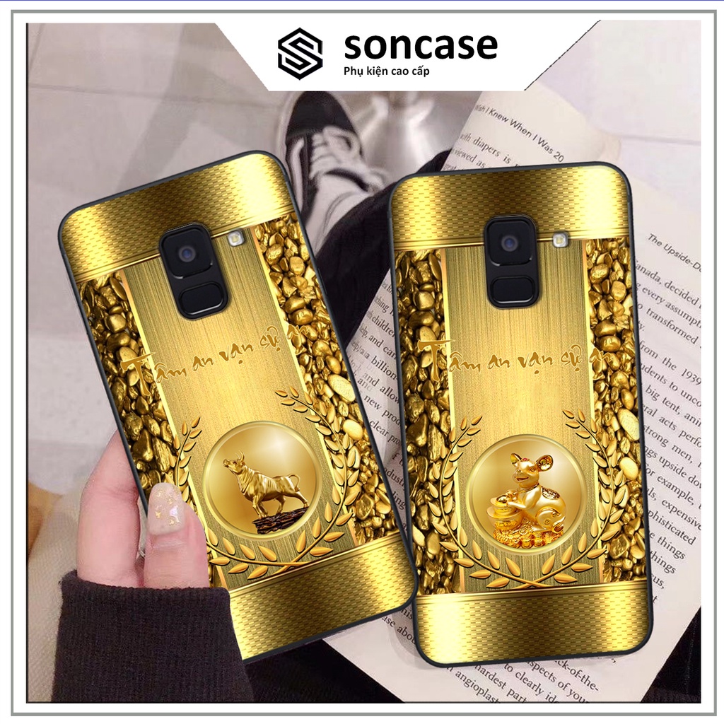 Ốp Samsung A8 2018 / A8 Plus / A8+ in hình 12 con giáp ốp lưng cao cấp chất lượng Son Store 68