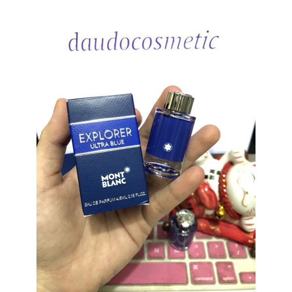 [ mini NEW ] HOT HOT Nước hoa Mont Blanc Explorer Ultra Blue Montblanc EDP 5ml | BigBuy360 - bigbuy360.vn