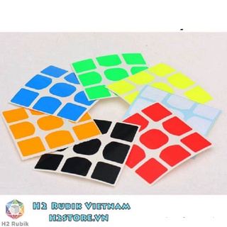 [Oracal siêu bền] Giấy dán rubik cho Rubik 3x3 Weilong GTS2 / Weilong WR / Weilong WRM / Weilong GTS3 cỡ thường