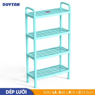 Kệ dép lưới nhỏ nhựa Duy Tân - 4 Tầng- giao màu ngẫu nhiên - 0195