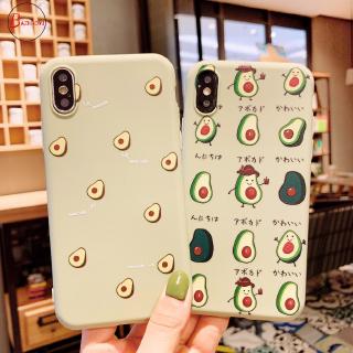 Ốp lưng cứng in họa tiết quả bơ nhiều mẫu mã cho điện thoại VIVO V5/V5s V5 Lite V5 Plus V7 V7 Plus V9 V11 V11i V15