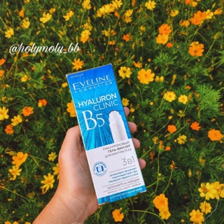 Lăn mắt lạnh Eveline Roll-on Hyaluron - interCHARM 2 in 1 giảm nhăn và mờ bọng mắt, thâm mắt, nâng cơ mắt ❄️❄️