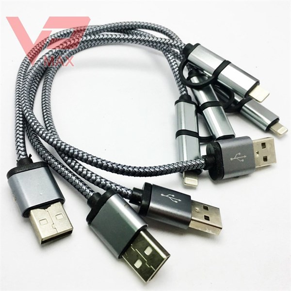 Cáp Ngắn Iphone 20cm Dây Dù