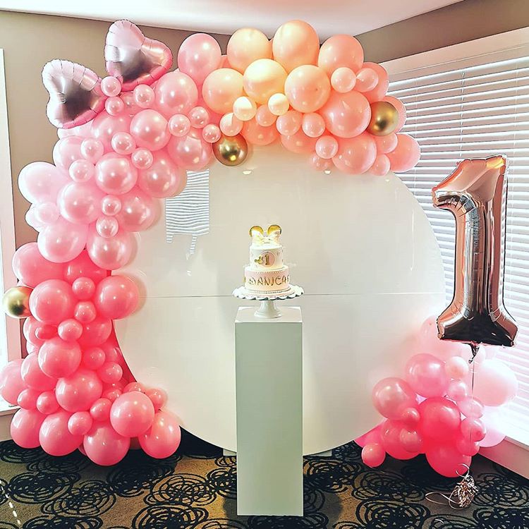 Cho thuê khung tròn, khung chữ nhật trang trí sinh nhật