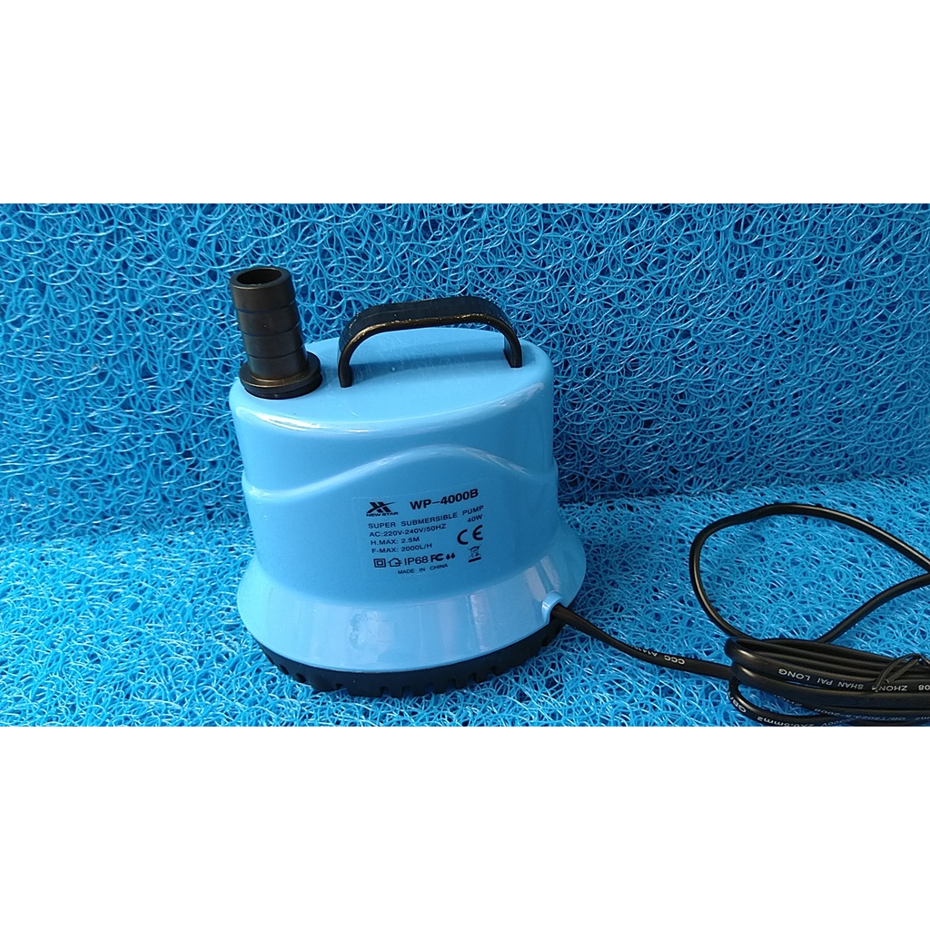 Máy bơm Xinxiu hút đáy 360 độ, 2000-5500L/hr dùng cho hồ cá.