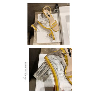 [ SẴN ĐEN S38] Giày cao gót sandal thời trang