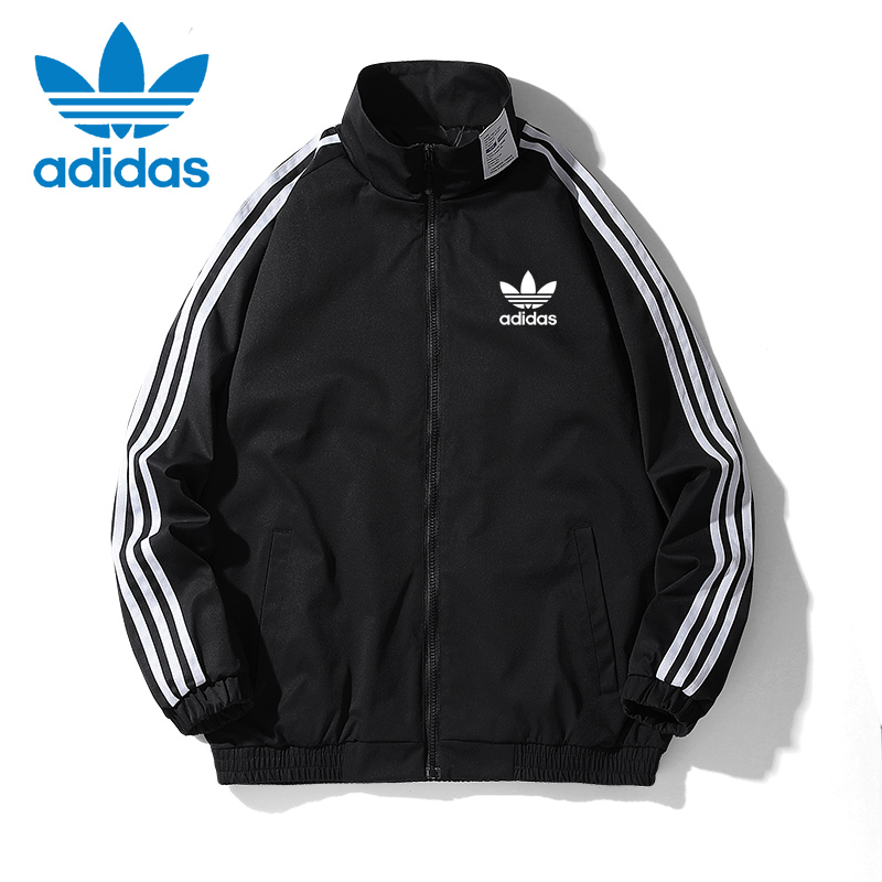 Áo khoác thể thao ADIDAS đơn giản thoải mái thời trang xuân thu cho cặp đôi