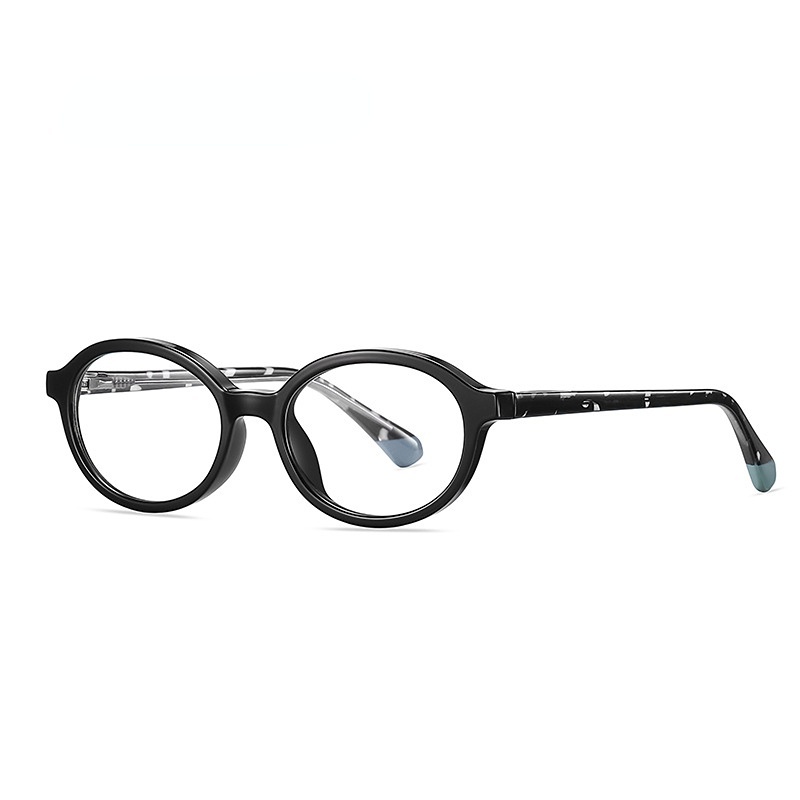 Mắt Kính Gọng Oval Màu Sắc Kẹo Ngọt Chống Bức Xạ Chất Lượng Cao Dành Cho Bé