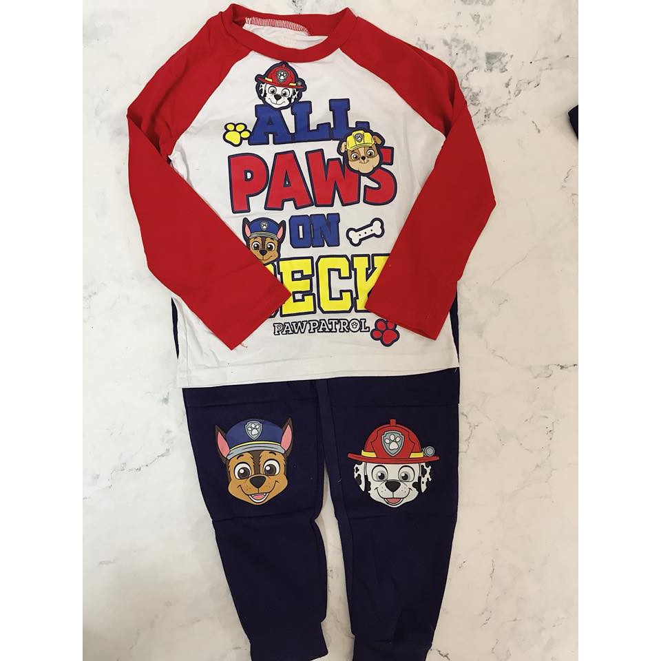 Bộ quần áo Fan Paw Patrol