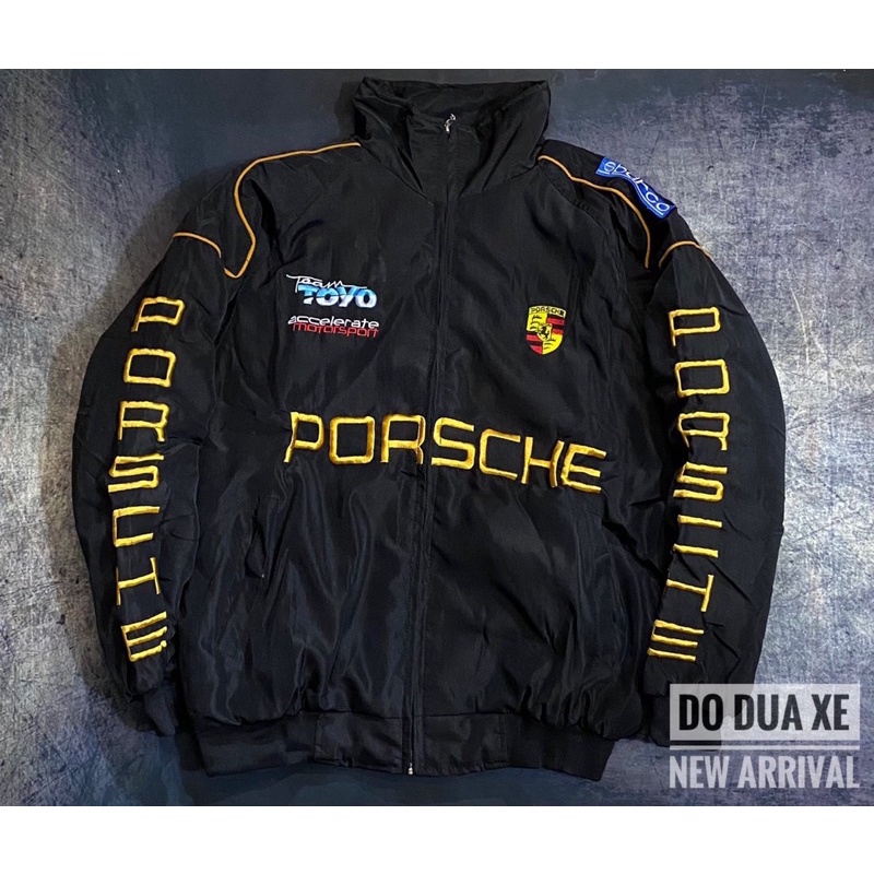 Áo khoác _áo gió đua xe Porsche