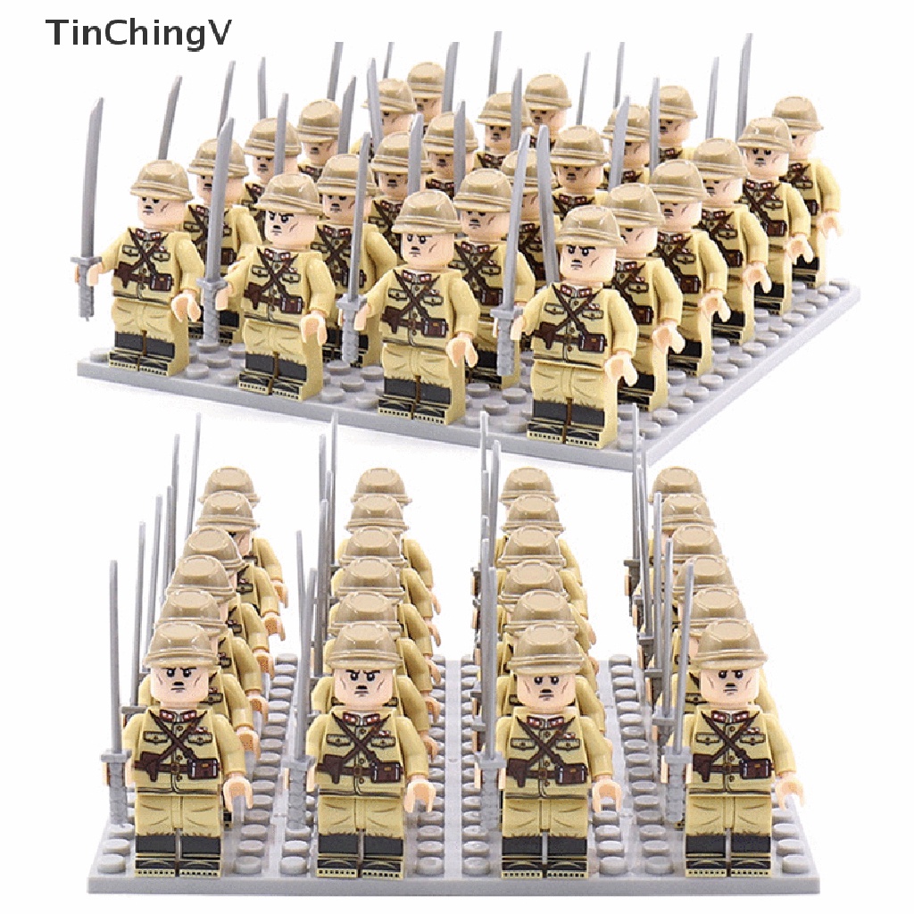 [TinChingV] Đồ Chơi Mô Hình Lính Quân Đội Đức Liên Xô US UK Trung Quốc Lính Quân Đội