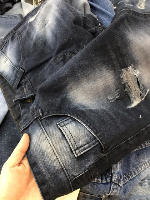 Quần short jean nam, 9 màu siêu đẹp QN117