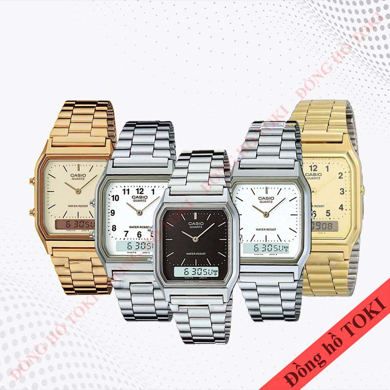 Pin thay cho đồng hồ đeo tay casio AQ-230A, AQ-230G dây kim loại