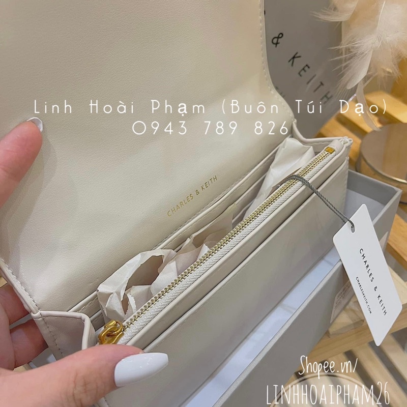 Túi xách ô trám dây xích NEW loại đẹp fullbox