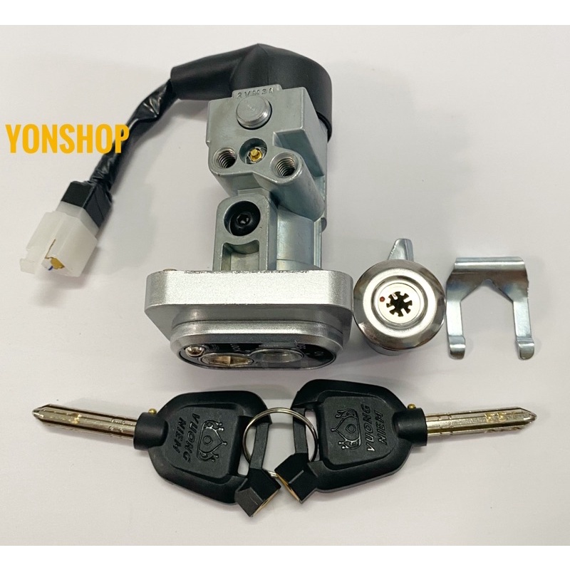 Bộ Ổ Khoá Xe RSX 110 Chìa 8 Cạnh Chống Trộm Cao Cấp Chính Hãng VƯƠNG NIỆM