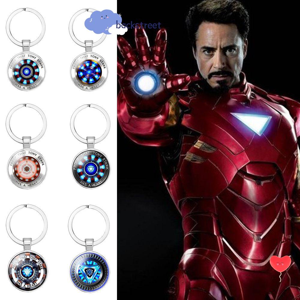 Móc Khóa Hình Găng Tay Người Sắt Phong Cách Marvel