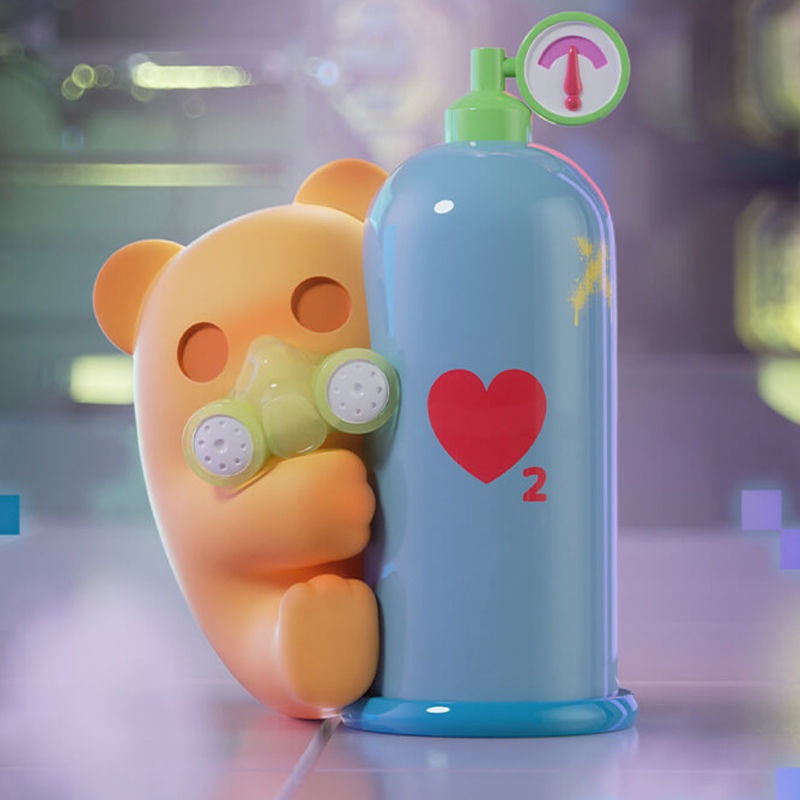 [Chính Hãng f.un shinwoo lovesick Búp Bê Dễ Thương Có Hộp Quà Tặng Trang Trí Phòng Thí Nghiệm