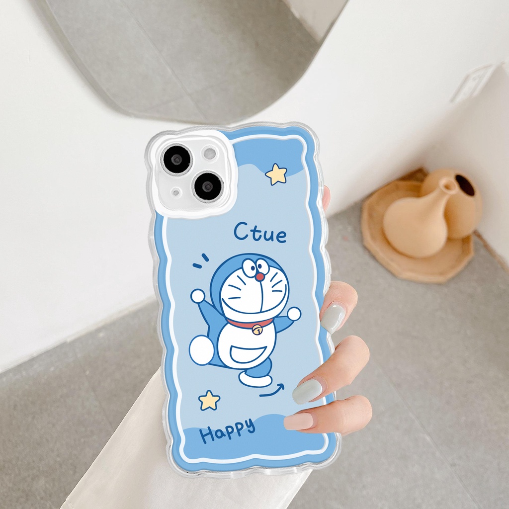 Ốp lưng iphone trong lượn sóng doraemon 6s/6plus/7/7plus/8/8plus/xs/11/12/13/pro/max/plus/promax - Sale Hot V4-10