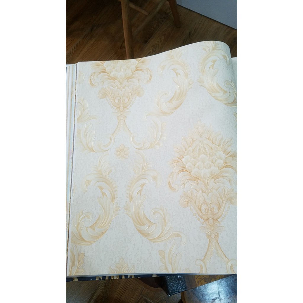 Giấy Dán Tường Hàn Quốc 3D Hoa Văn Châu Âu AG Khổ 1.06m Nhiều Màu Lựa Chon